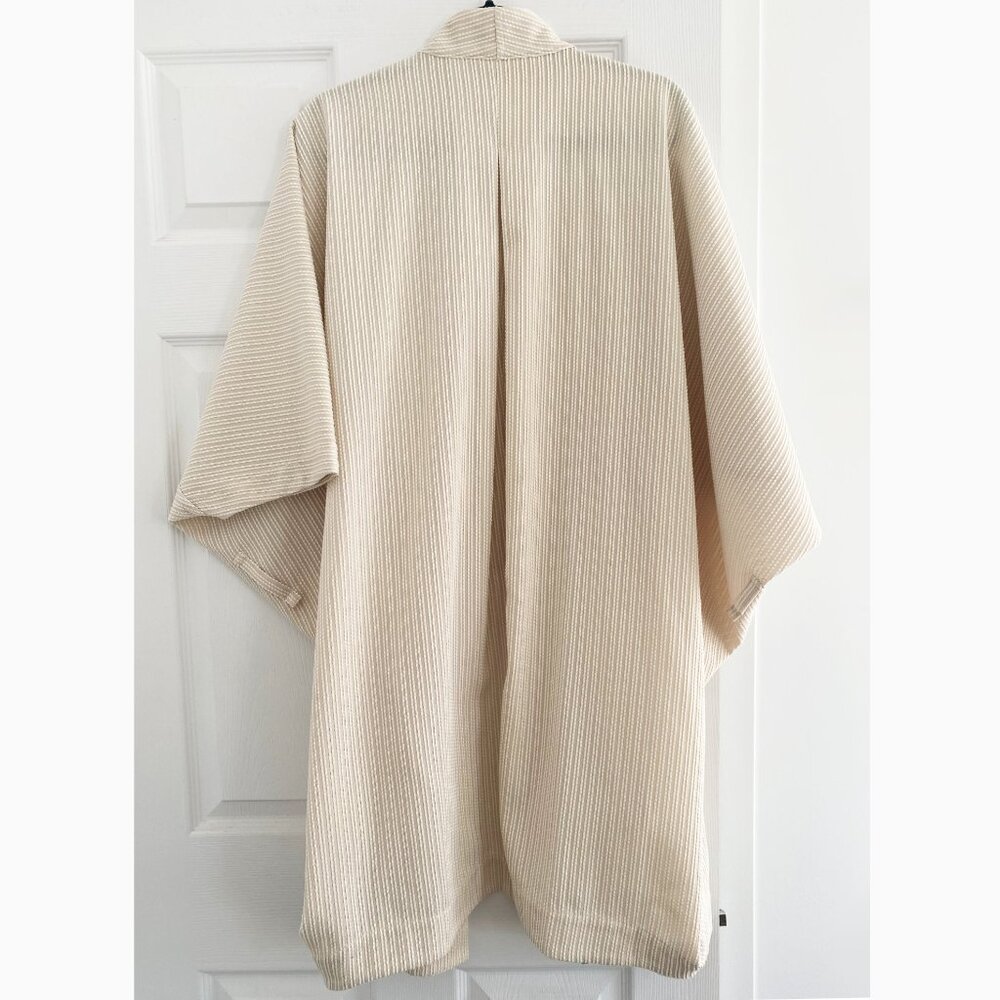 Issey Miyake Sashiko Wrap Kimono Jacket size "2" - one size only (fits M-XL) - Picture 15 of 15